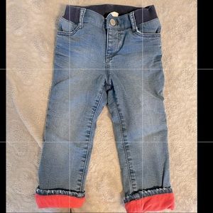 Baby Gap Thermal Lined Jeans